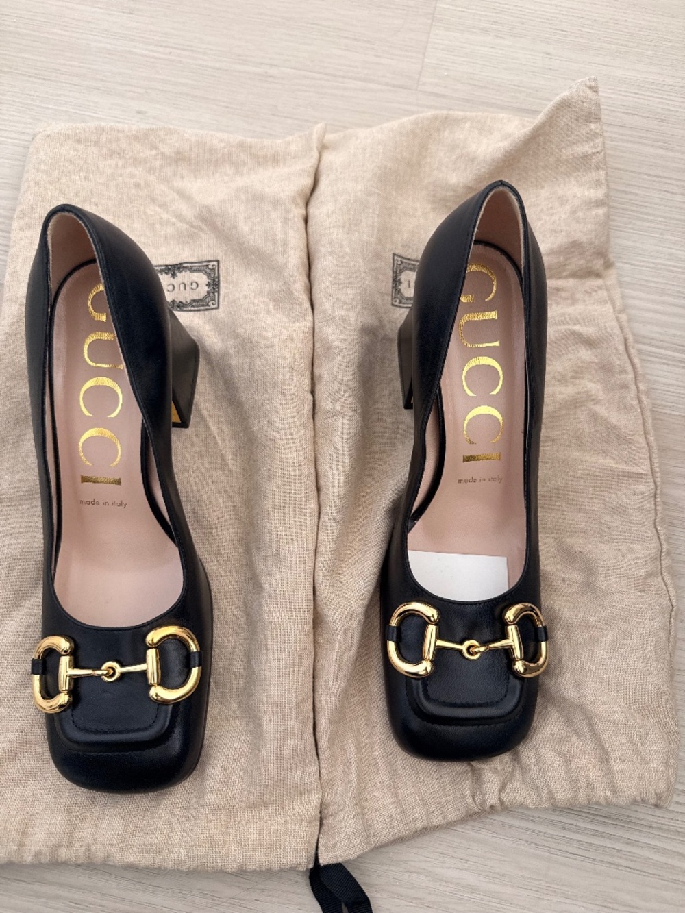 Gucci Leather Heels